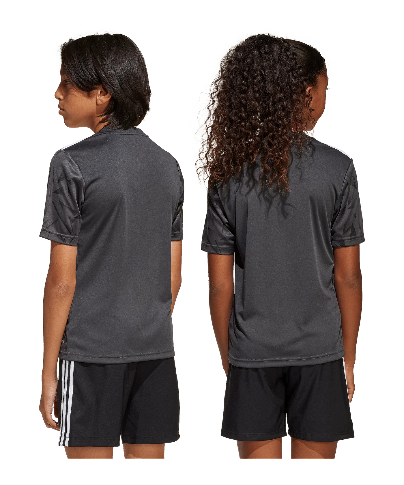 adidas Team Icon 25 Trikot Kids Schwarz
