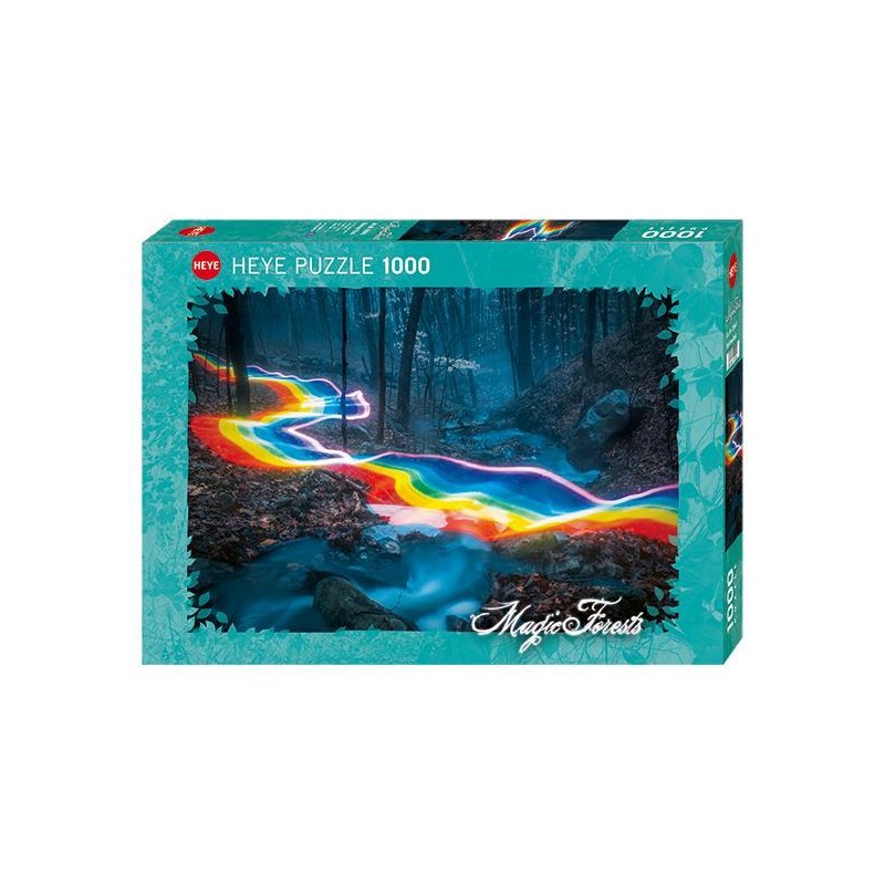 Puzzle 1000 pièces - Rainbow Road
