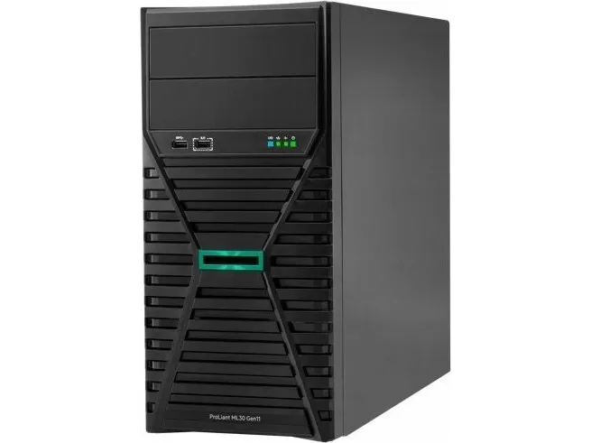 HPE ProLiant ML30 Gen11 Entry - Server - tower 4U - envejs - 1 x Xeon E-2414 / op til 4.5 GHz - RAM 16 GB - SATA - non-hot-swap 3.5