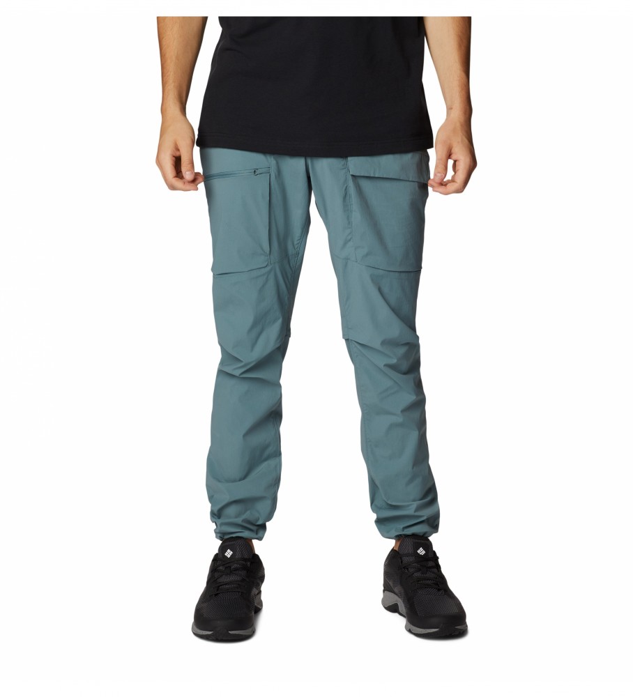 Calça de caminhada Columbia Maxtrail, azul