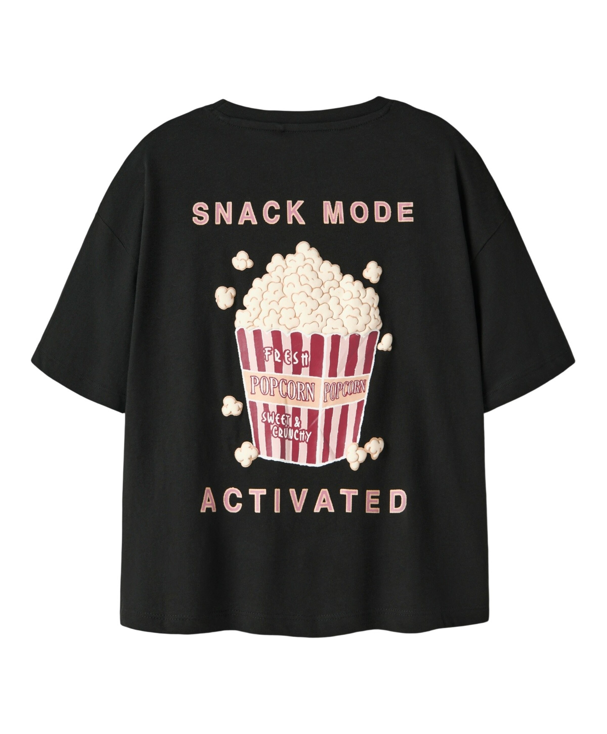 Name it Meisjes T-shirt zwart