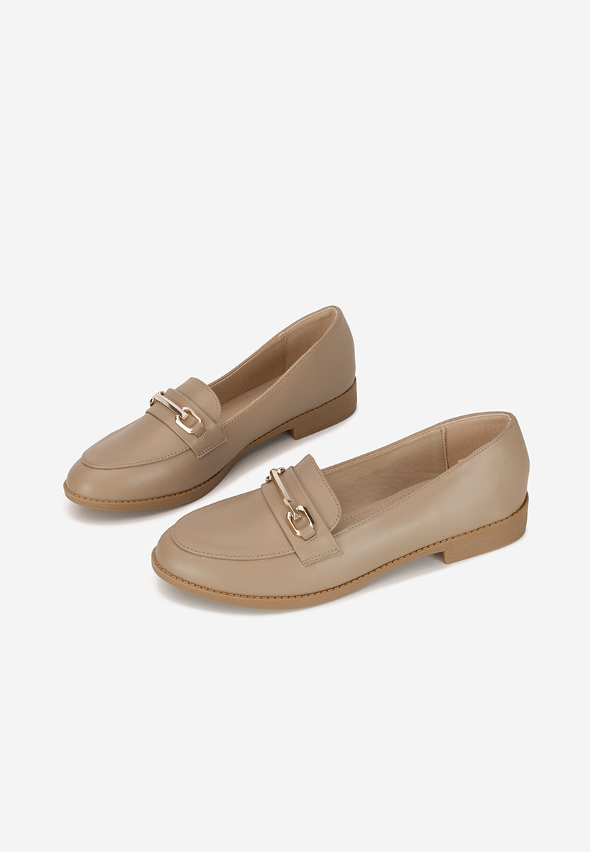 Mocassins femme kaki Xeniania