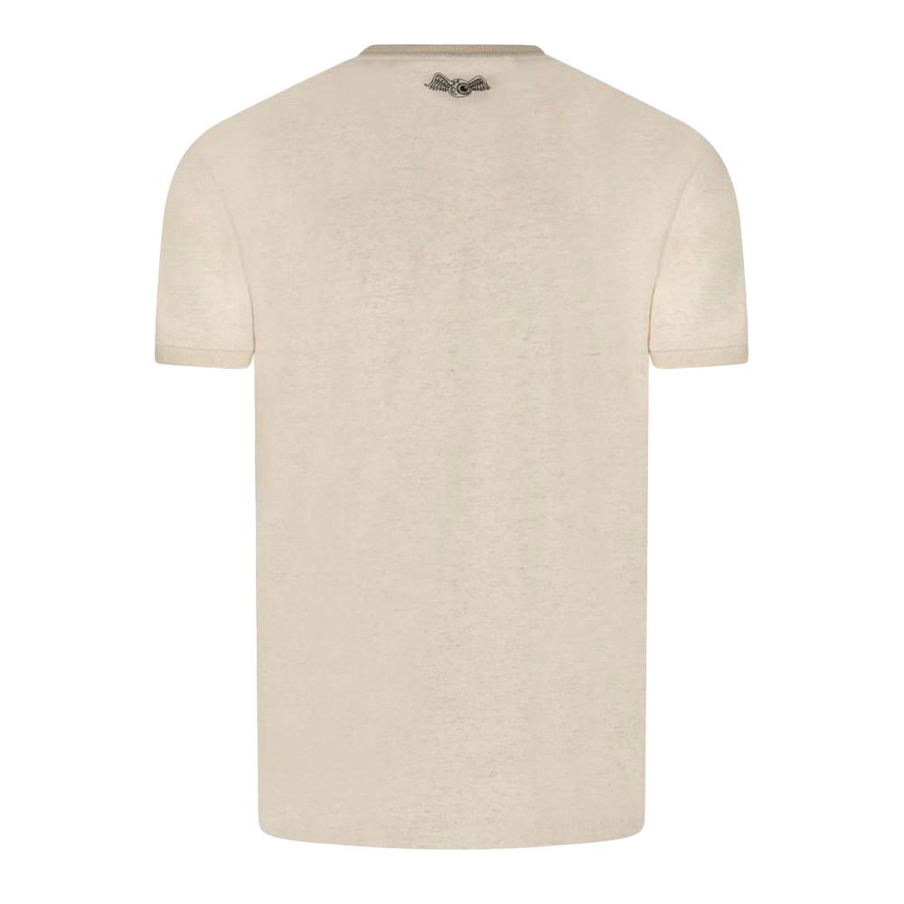 Von Dutch T-shirt Beige Homme Von Dutch BARST