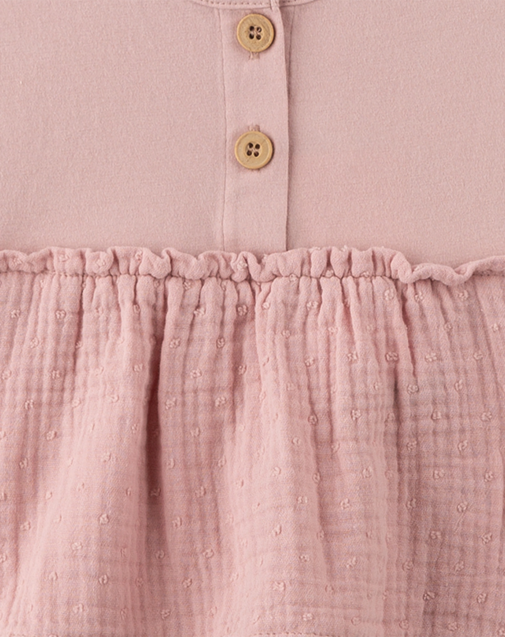Bluse COTTON ärmellos in rose