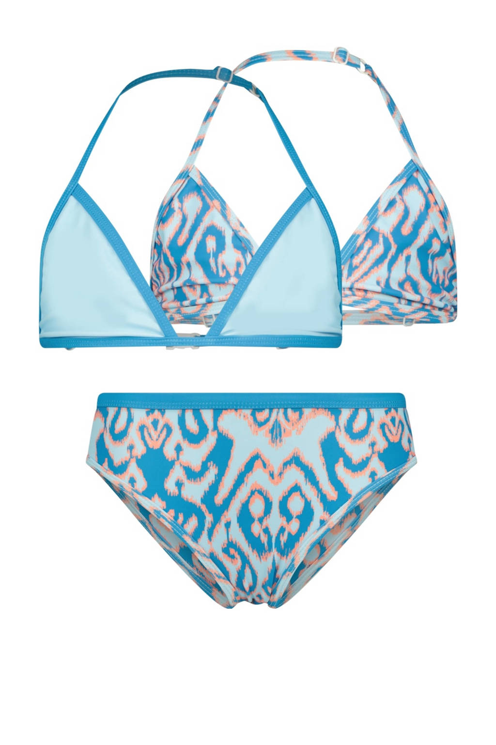 triangel bikini Zamantha met 2 topjes blauw