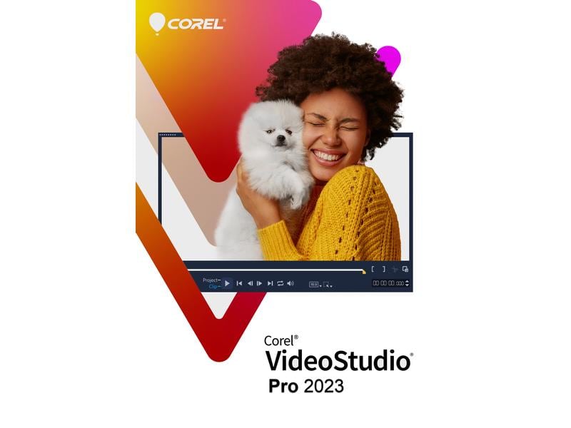 Corel VideoStudio Pro 2023 ESD, Vollversion, Windows, ML Einfaches und schnelles Videoschnittprogramm