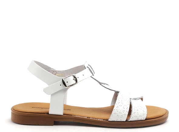 Margarita mariotti nu pieds plats femme 11756 blanc