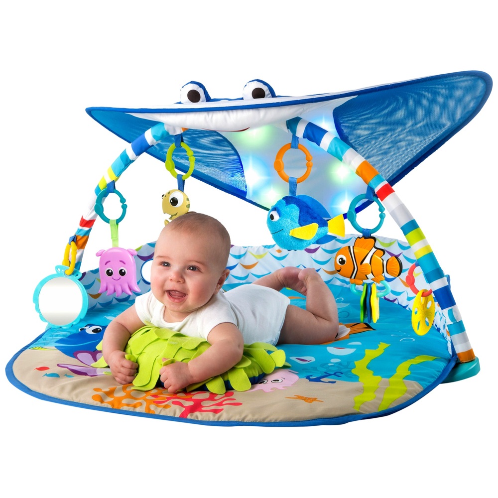 Bright Starts Findet Nemo Mr. Ray Ocean Lights Baby Gym