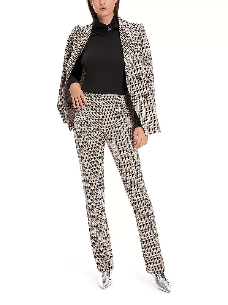MARC CAIN Rollkragenpullover schwarz