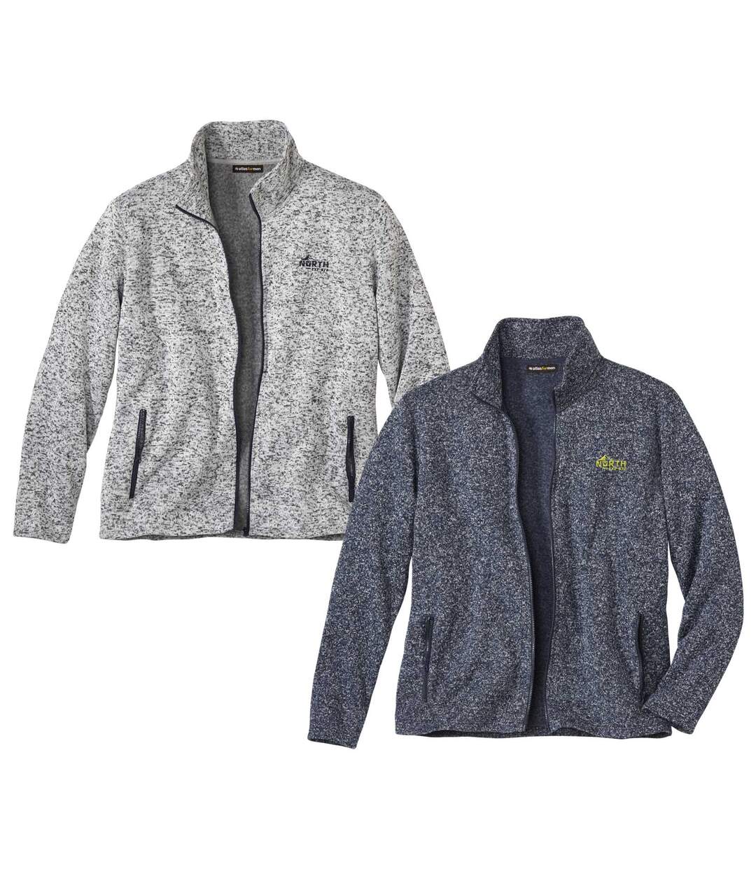 Lot de   Gilets Molleton Chinés