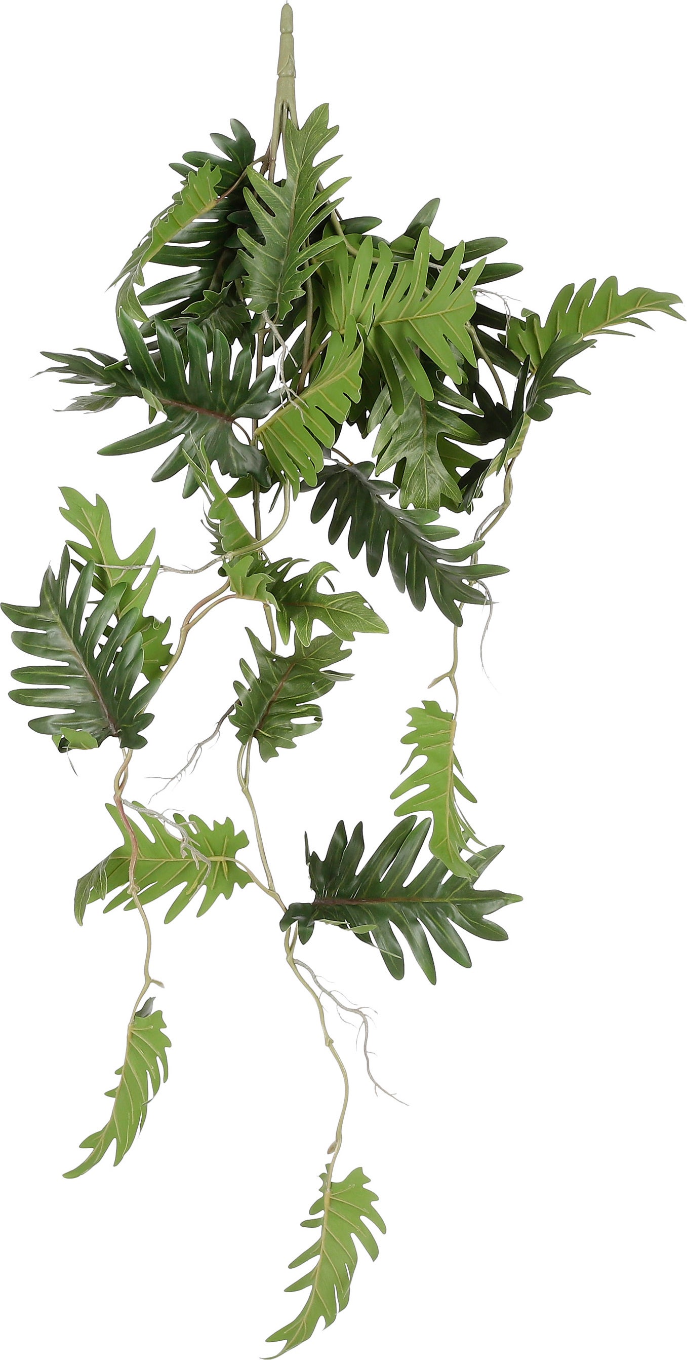 Mica Decorations kunsthangplant Philodendron 80 x 35 x 12 cm groen