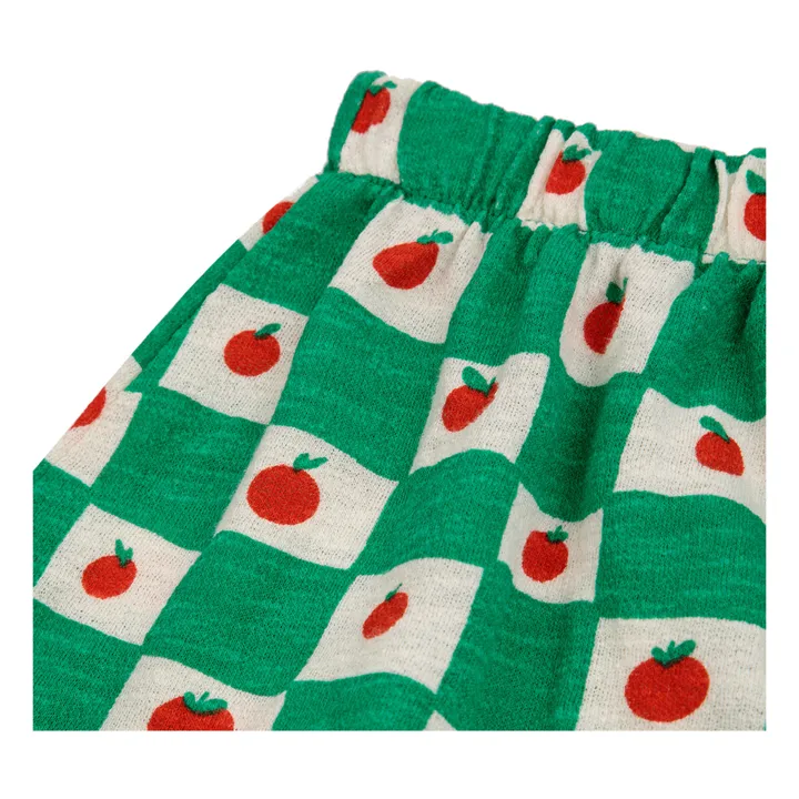Bobo Choses Jupe Coton Bio Tomates | Vert