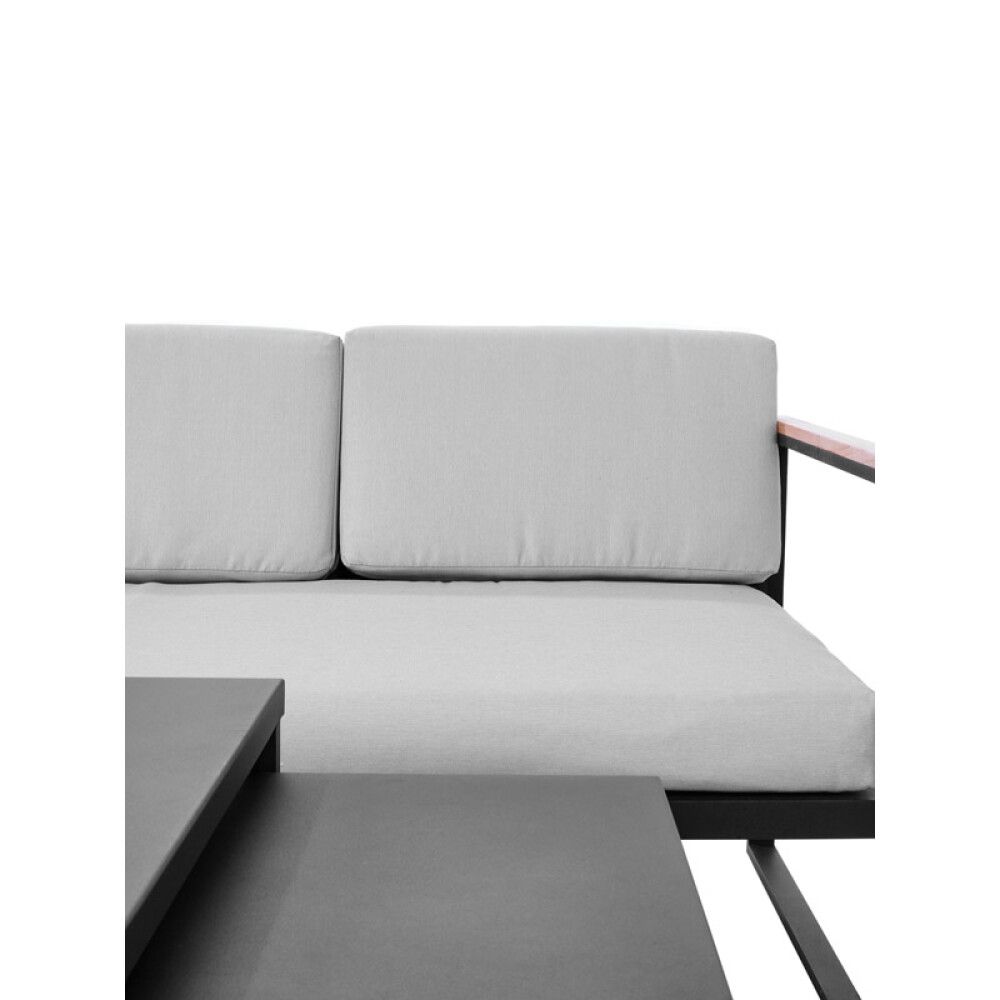 SOFAGRUPPE SENSUM HASSELUDDEN TEAK SVART