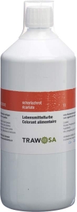 TRAWOSA Lebensmittelfarbstoff scharlachrot, 1 lt