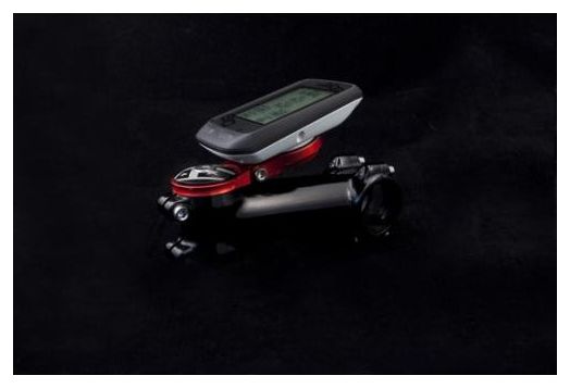 K-EDGE Support Potence Ajustable pour GARMIN Edge Noir