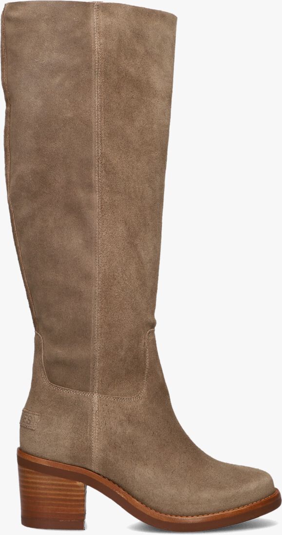 taupe shabbies hoge laarzen puk tuba