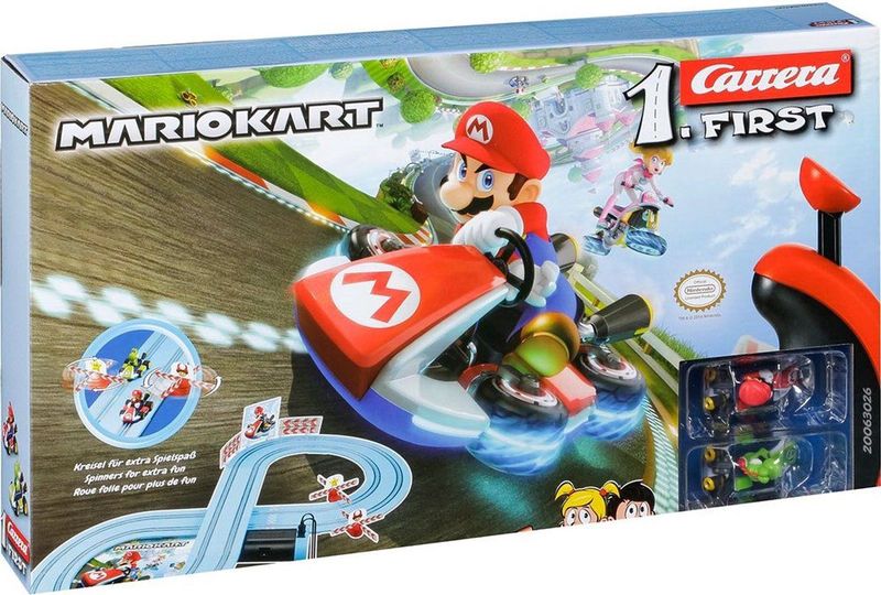 Carrera FIRST - Mario vs. Yoshi - Racebaan - 2,4 Meter - Voor Kinderen vanaf 3 Jaar