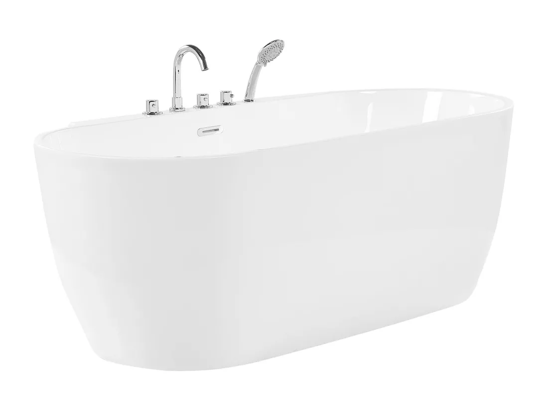 Baignoire îlot blanche 170 x 80 cm ROTSO