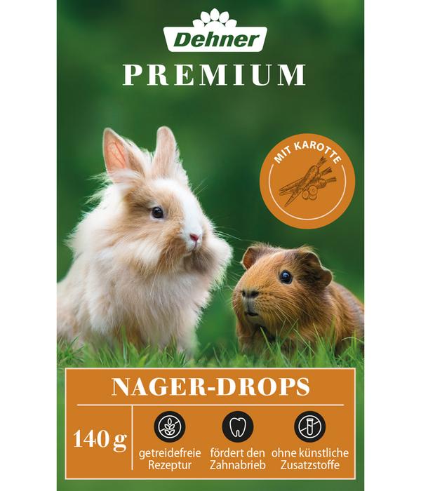 Dehner Premium Nager-Drops, 3 x 140 g