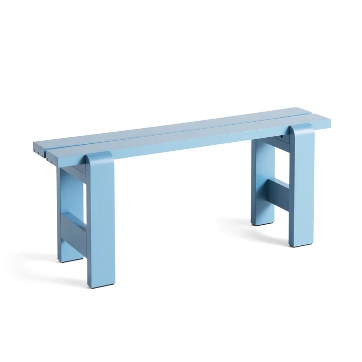 HAY - Weekday Bank, L 111 cm, azure blue