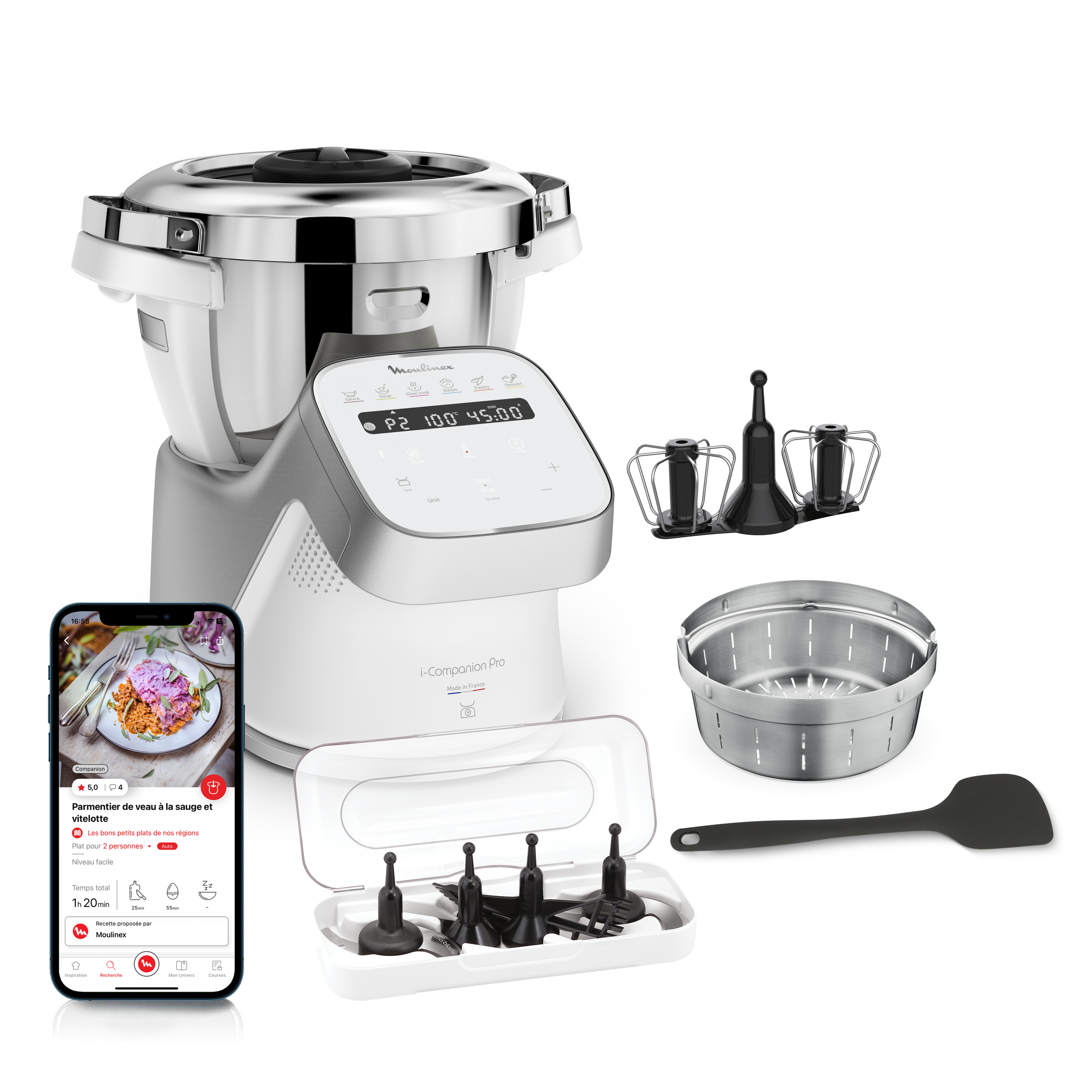 i-Companion Pro Robot cuiseur multifonction connecté