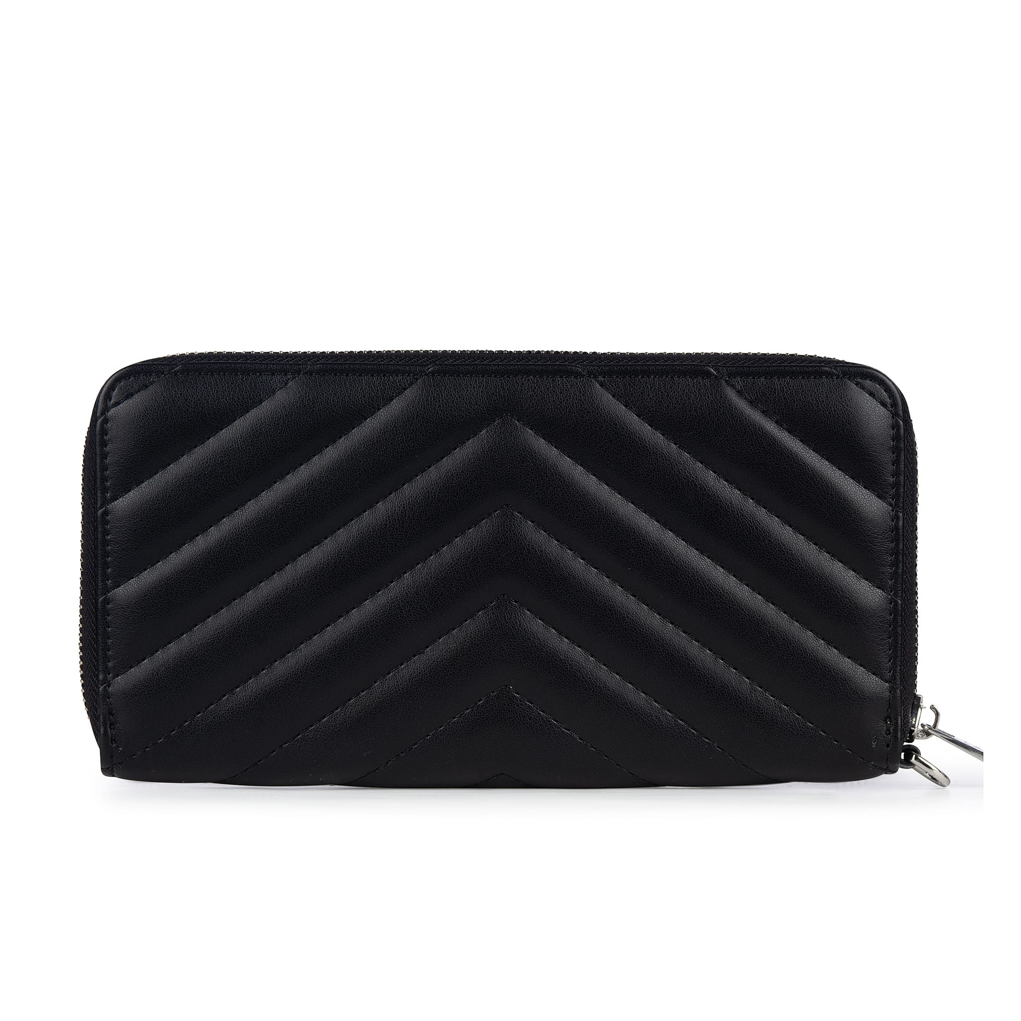 Lambert Portefeuille Matelassé Frida - Noir