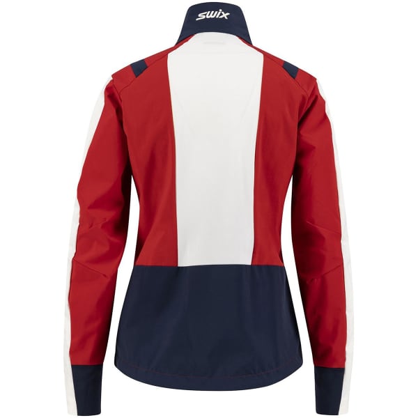 Veste ski de fond SWIX INFINITY JACKET W SWIX RED