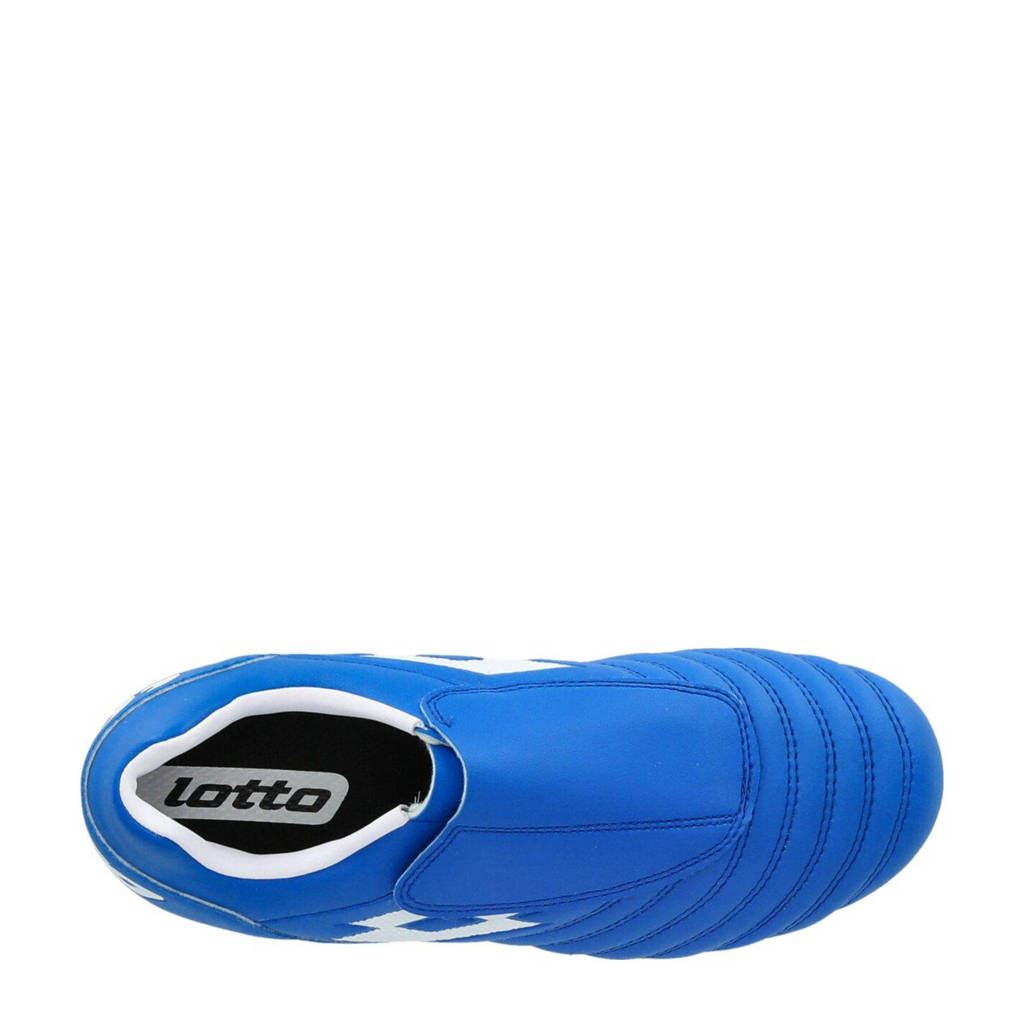 Lotto Milano 700 AGM S junior voetbalschoenen kobaltlbauw/wit