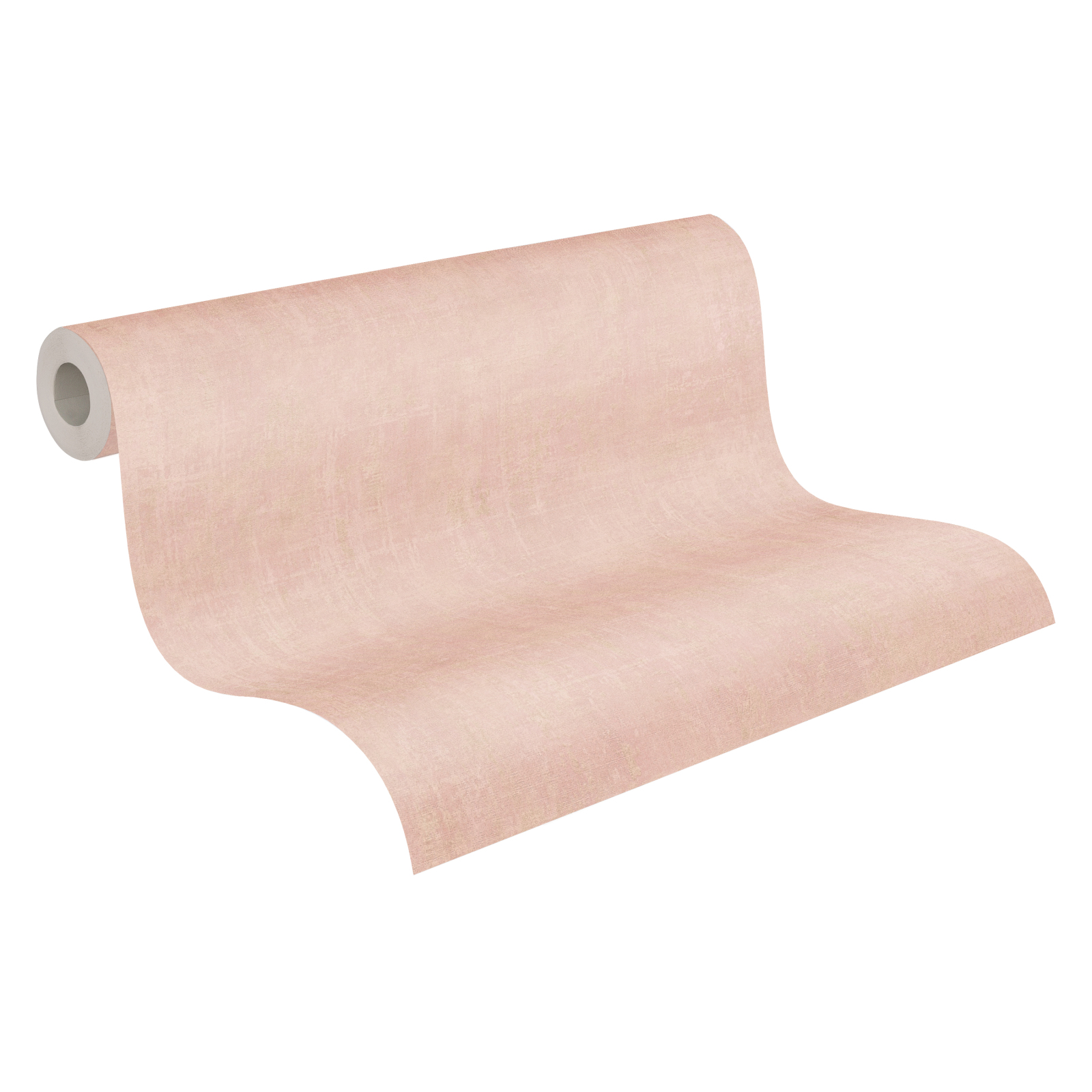 Vliestapete - Uni - rosa - 10 Meter