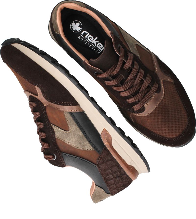 Rieker Sneakers Bruin Heren