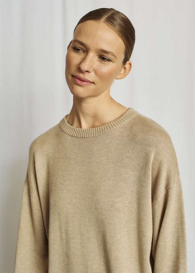 Bruun & Stengade BS Adalyn Knitwear - Merino Wool Blend Sand