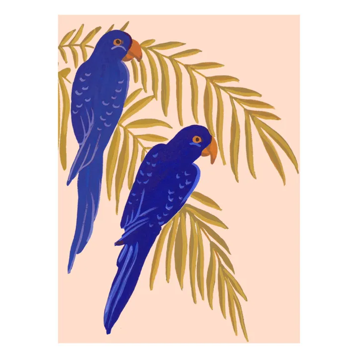 Season Paper Papier peint Parrots