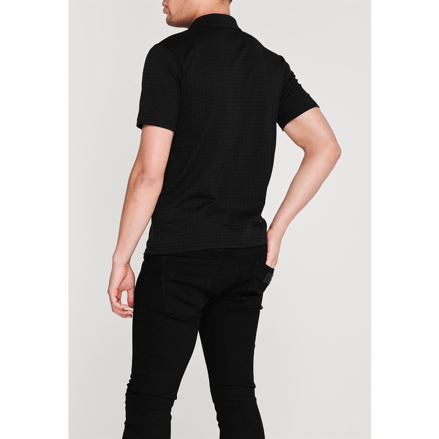 Slazenger Check Golf Polo Mens