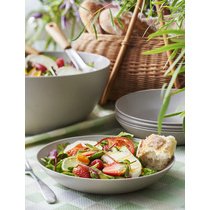 Assiette grand BIO, diamètre: 235 mm, gris