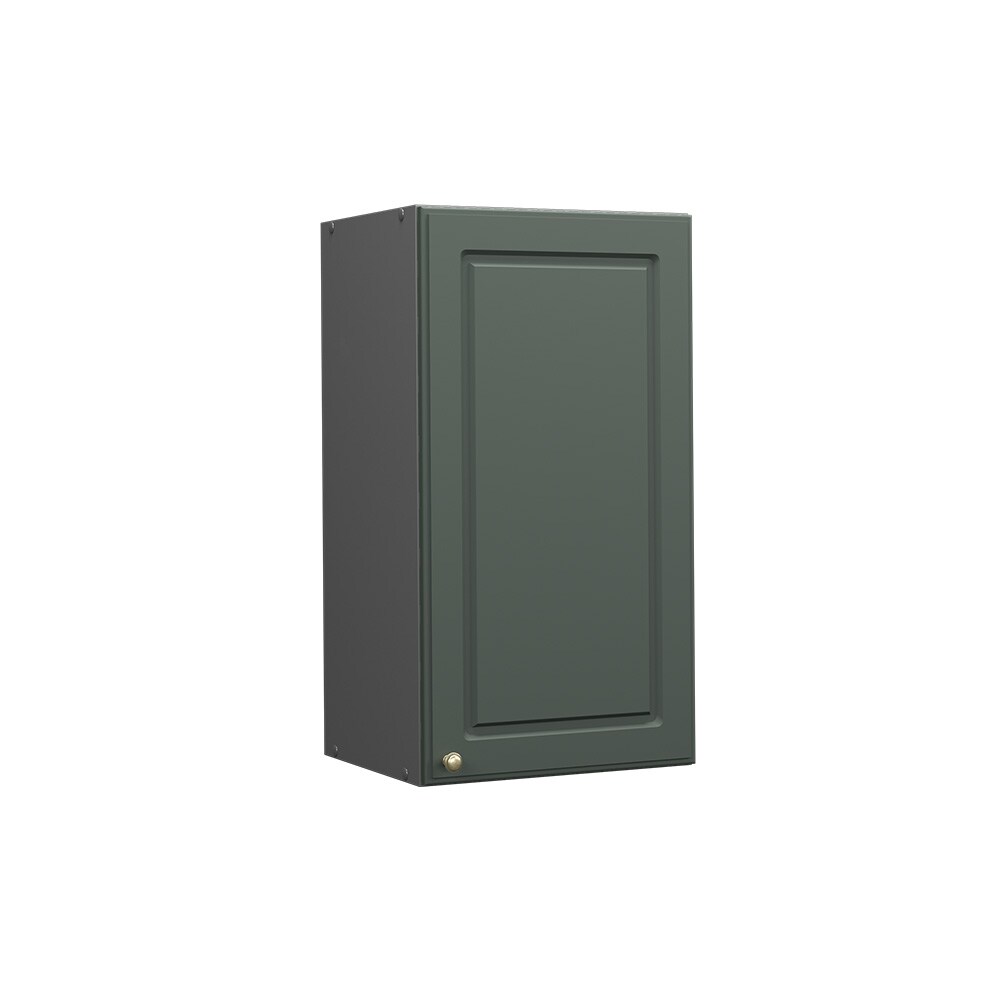 Vicco Hängeschrank Küchenschrank Küchenmöbel Fame-Line Anthrazit Grün-Gold Landhaus 40 cm Küche Einbauküche Hängeschrank Drehtür Einlegeboden Küchenzeile