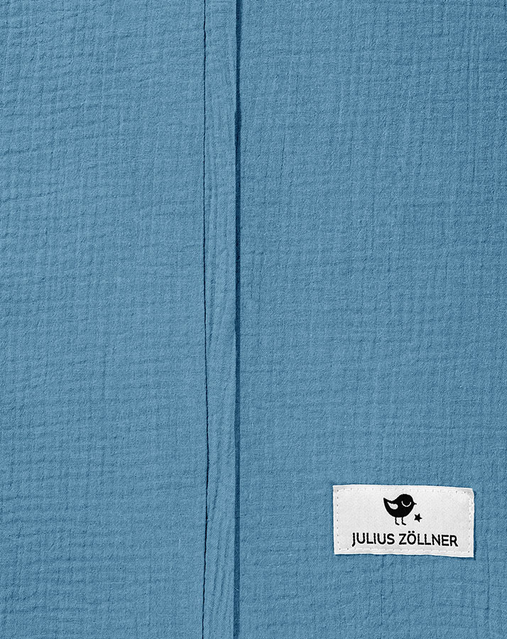 Musselin-Sommerschlafsack TERRA in blau