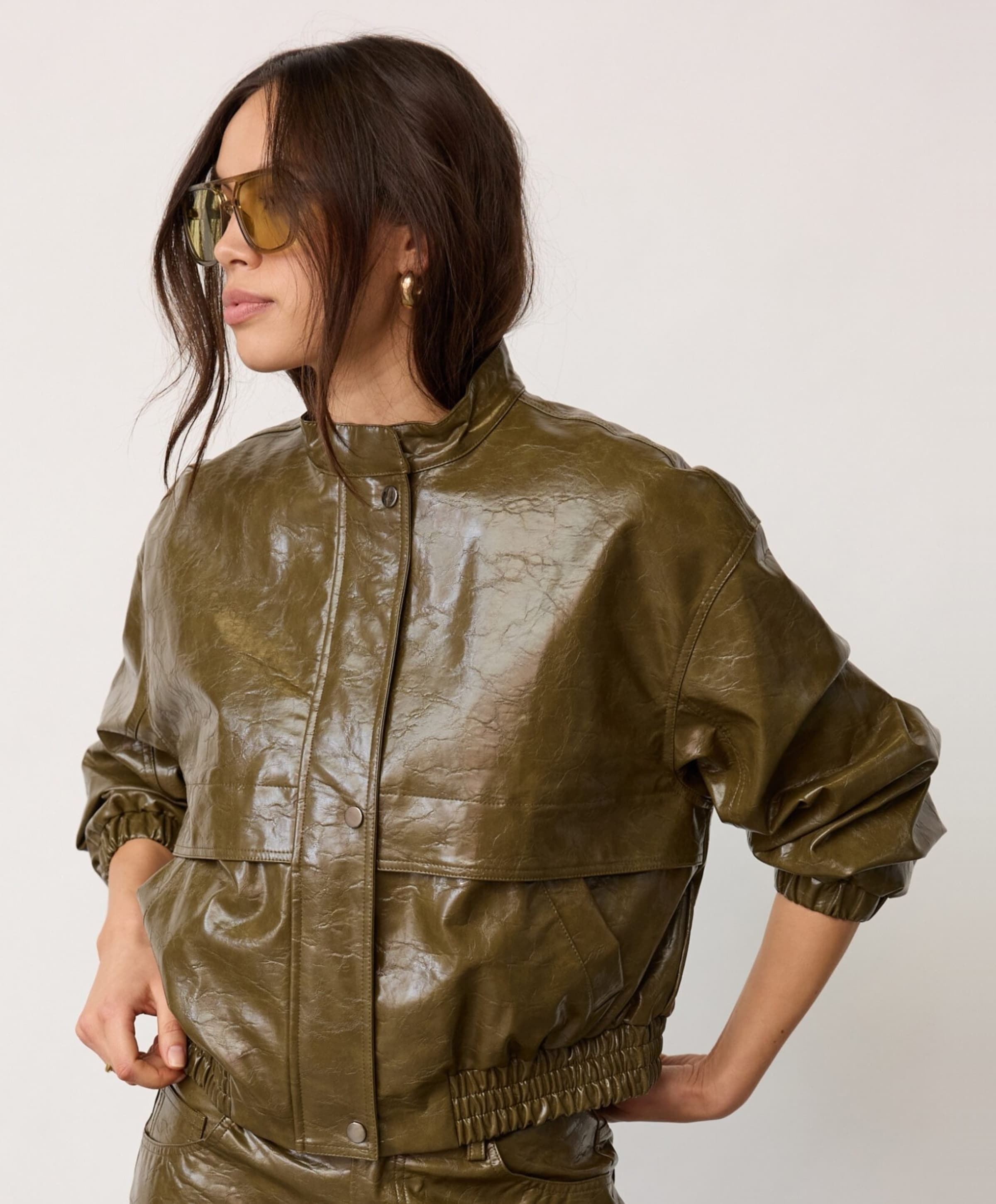 Co'Couture Dames jas groen
