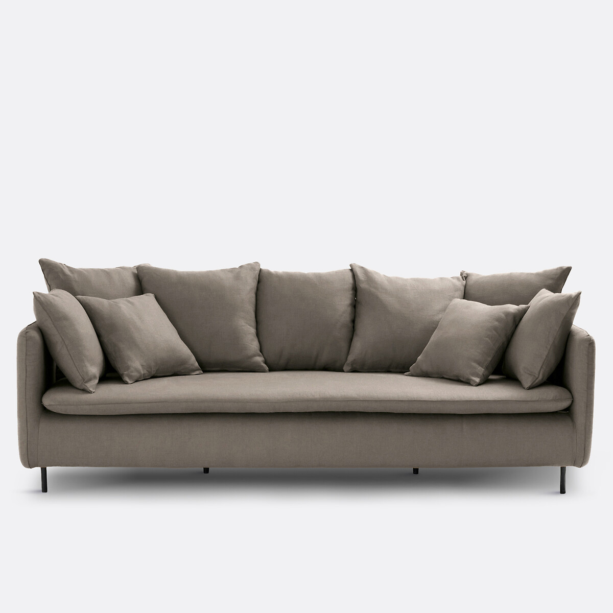 LA REDOUTE INTERIEURS<br>Sofá de linho/viscose 3 ou 5 lugares, Ivete