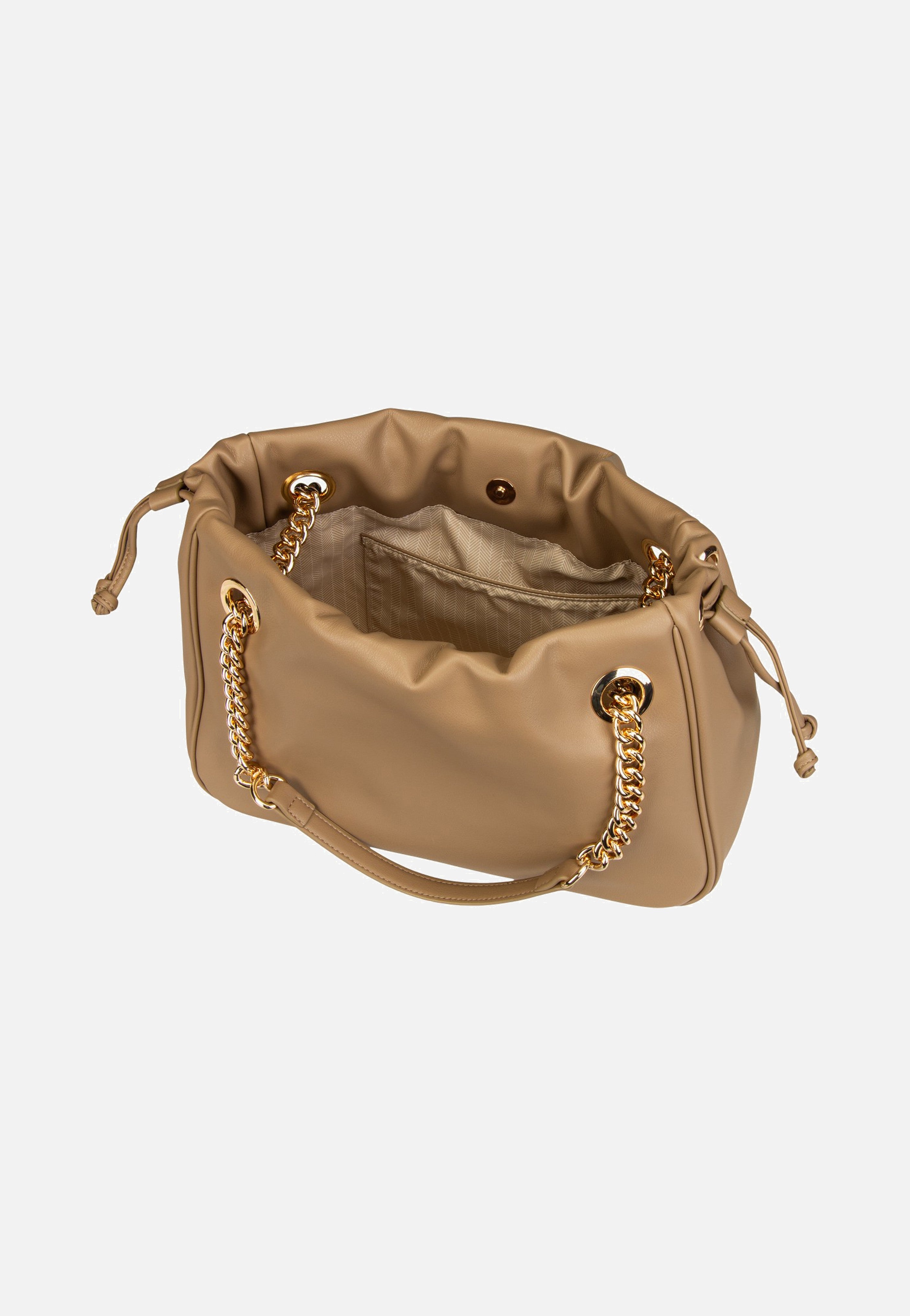 Leni Shoulder Bag M Sand - Umhängetasche