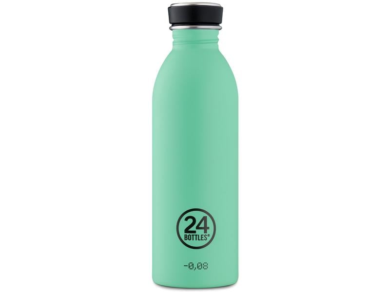 24Bottles Trinkflasche Urban 500 ml, Mint Trinkflasche aus rostfreiem Edelstahl