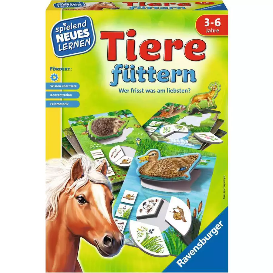 Ravensburger Tiere füttern bunt