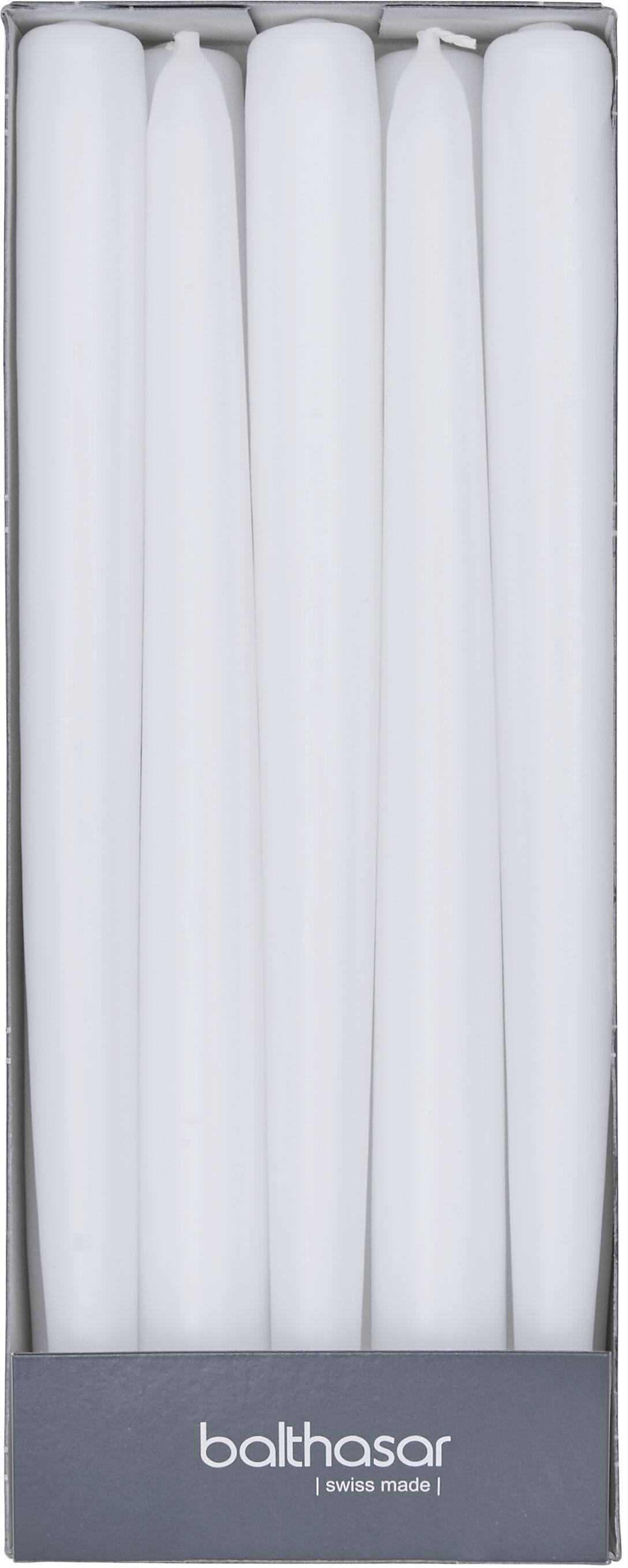BAL Stabkerze - Weiss / H: 24.0 cm