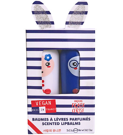 Inuwet L?bepomader - 2-pak - Paris - Strawberry/Cherry
