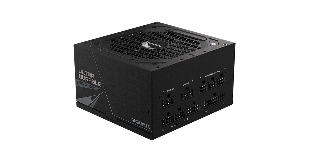 GIGABYTEGP-UD1000GM PG5 modulaire 1000 watt voeding   (Zwart, 1x 12VHPWR, 4x PCIe)