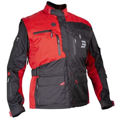 Veste enduro Shot RACETECH - BLACK RED 2022 - Noir / Rouge