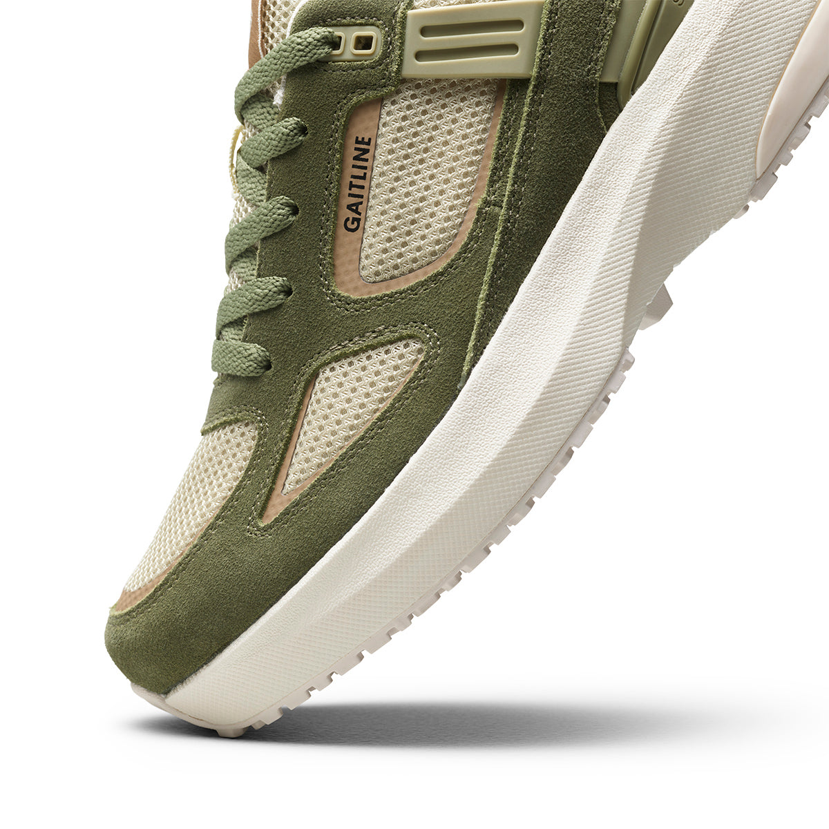 Nova Lite Klassisk retrosneaker med skinndetaljer
