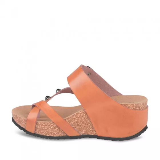 Mules COGNAC LADY GLAM