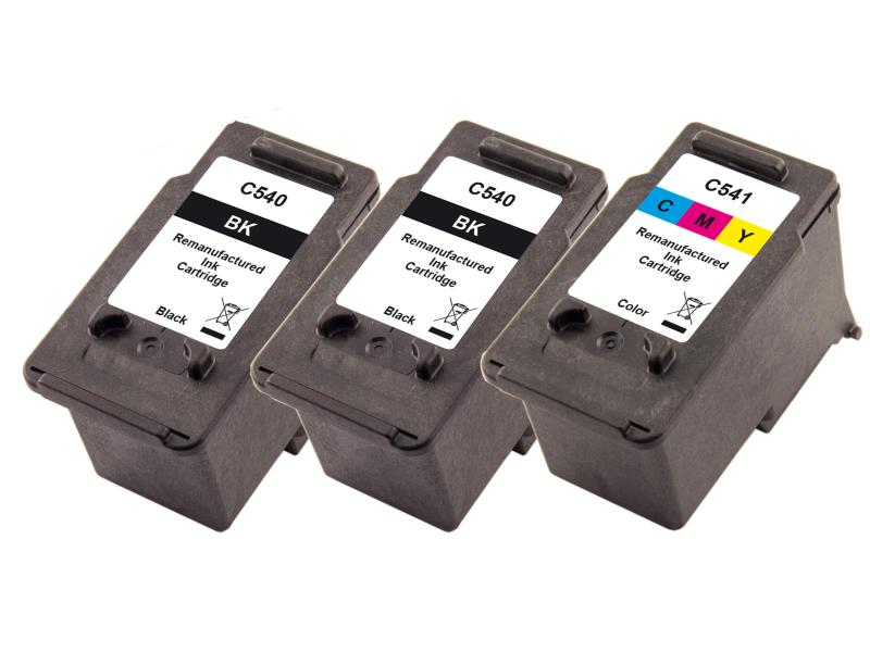 Peach Tintenset Canon PG-540/CL-541 Tinte, Black, Color