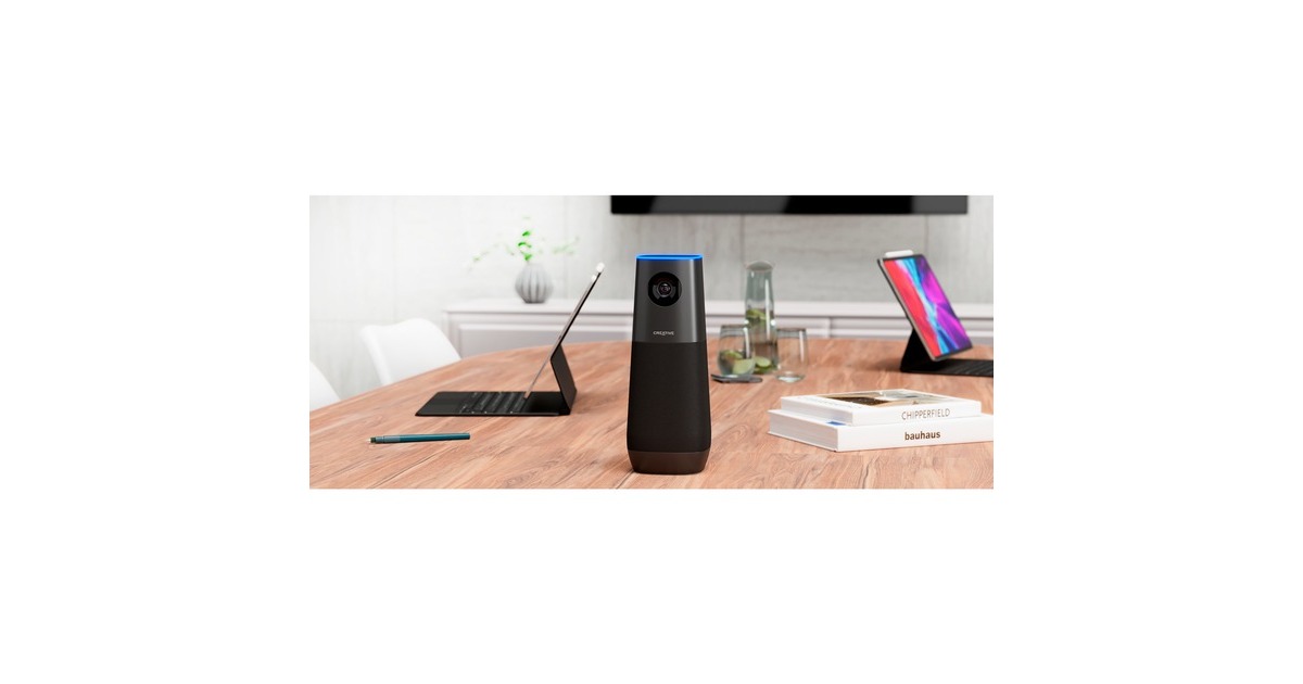 CreativeLive! Meet 4K webcam  (Zwart, 4K, 4 omnidirectionele microfoons)