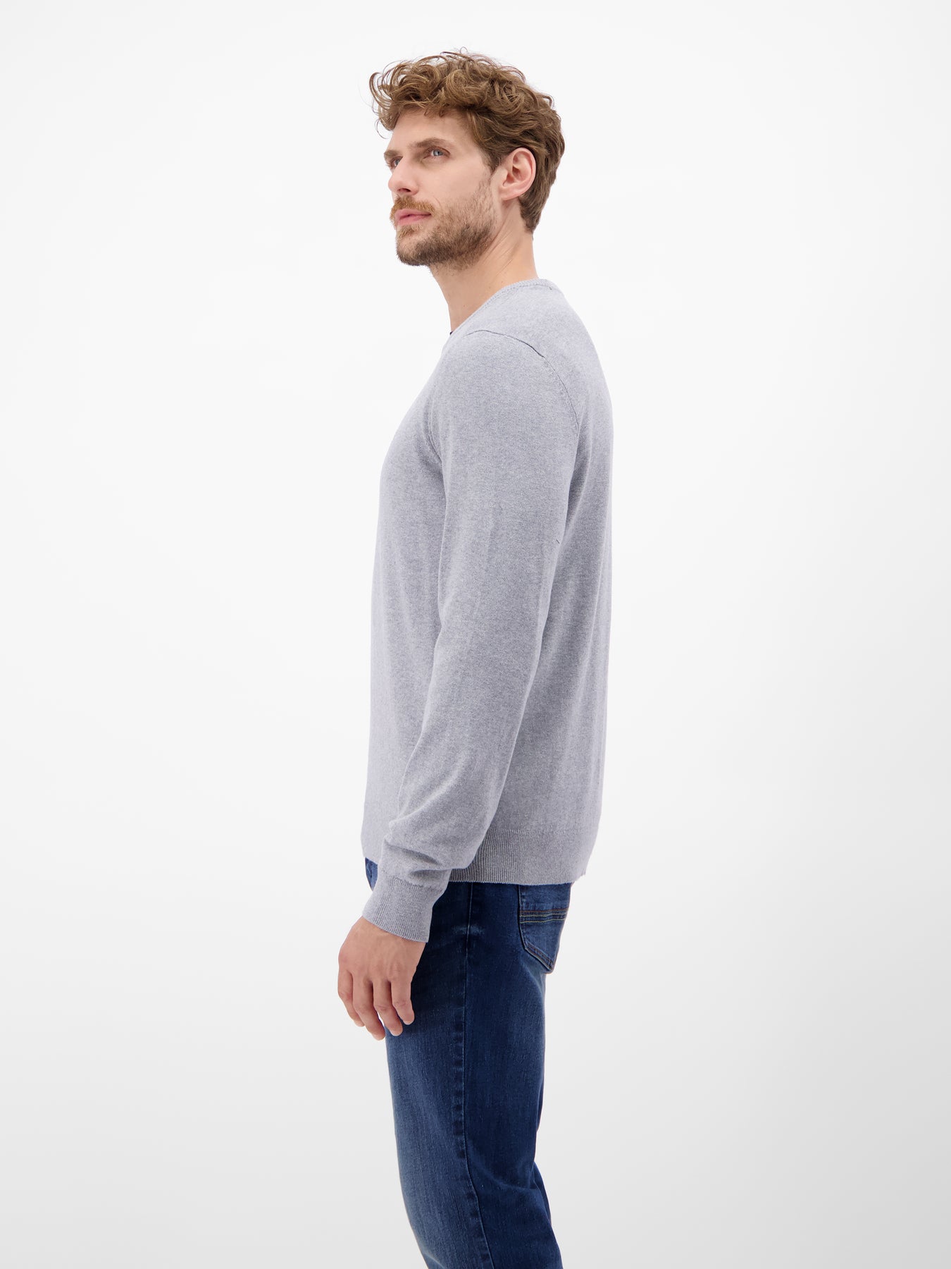 Herren Basic Strickpullover
